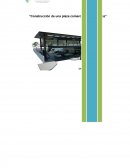 Construcción de una plaza comercial en Cd. Juárez