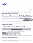 Adscripción del(a) estudiante al proyecto de servicio comunitario