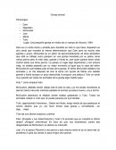 Granja animal. Una pequeña granja en medio de un campo de Arizona, 1984