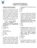 EXAMEN ACUMULATIVO DE LENGUA CASTELLANA