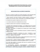 Analisis de laboratorio para productos lacteos - requerimientos de calidad segun normatividad