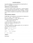 ECUACIÓN CUADRÁTICA.