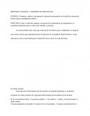 PROPÓSITO GENERAL Y PROPÓSITOS ESPECIFICOS: