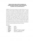 PROYECTODE AMPLIACIÓN DE EMPRESA DE CONFECCIÓN DE LENCERIA Y ROPA DEPORTIVA “CLARITEX”