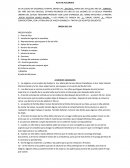 Acta de acuerdos: Padres de familia y docentes