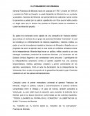 EL PENSAMIENTO DE MIRANDA.