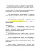 Estrategia de comercialización de la identificación escolar