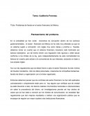 Problemas de fraude en el sector financiero de México