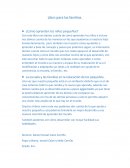 Libro para las familias.