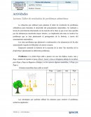 Taller de resolución de problemas aritméticos