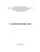 Porque se considera importante que el supervisor policial tenga cualidades de líder.