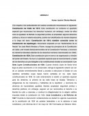 Antecedentes históricos de la constitucion de Mexico.