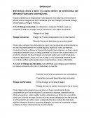 Los Elementos claves a tener en cuenta dentro de la Dinámica del Mercado Financiero Internacional.