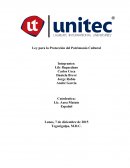 Ley para la Protección del Patrimonio Cultural