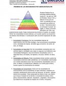 La pirámide de las necesidades