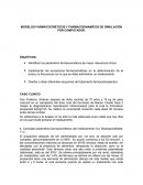 MODELOS FARMACOCINÉTICOS Y FARMACODINÁMICOS DE SIMULACIÓN POR COMPUTADOR.