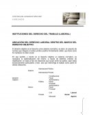 INSTITUCIONES DEL DERECHO DEL TRABAJO (LABORAL)
