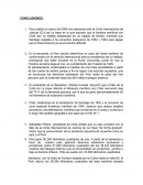 Perú realizó en enero del 2008 una demanda ante la Corte Internacional de Justicia (CIJ) de La Haya en la que expreso que la frontera marítima con Chile aún no estaba establecida en un tratado de límites