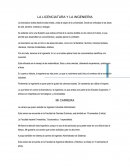 LA LICENCIATURA Y LA INGENIERIA