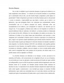 Derechos Humanos. ¿serán alguna vez garantizados?