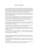 Análisis de resultados.