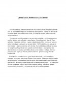 POR QUE HAY POBREZA EN COLOMBIA