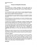 Ensayo de la Biografía de Descartes