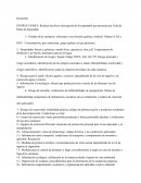 Realizar una breve descripción de los apartados que presenta una Ficha de Datos de Seguridad.