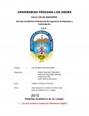 Escuela Académica Profesional De Ingeniería de Sistemas y Computación