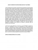 Comparacion iso 21500 y pmbok