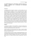 ENSAYO: EL ROMPECABEZAS DE LA SEGURIDAD: CONSTRUCCIÓN DE LA TEORÍA Y FOMENTO DE LA DISCIPLINA EN SEGURIDAD INTERNACIONAL.