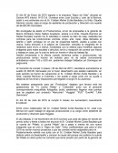 El día 26 de Enero de 2015 ingresé a la empresa.