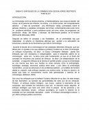 ENSAYO: ENFOQUES DE LA CRIMINOLOGIA SEGÚN JORGE RESTREPO FONTALVO