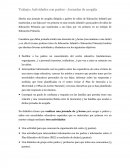 Trabajo: Actividades con padres - Jornadas de acogida.