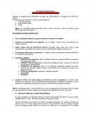 El Programa debe contener un menú con tres opciones