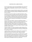 RAIZ HUMANA DE LA CRISIS ECOLOGICA