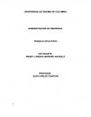 Administracion de empresas - trabajo aplicativo