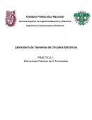 Práctica 1 Teoremas de Circuitos ICE ESIME.