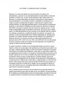 PAZ FIRME Y DURADERA PARA COLOMBIA