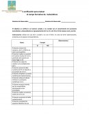 Lista e verificacion.