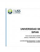 Ensayo: Indicadores financieros.
