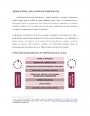 Abogacía por la salud (Advocacy for health)