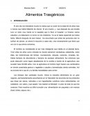 Productos Transgenicos.