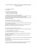 GUIA DE VISITA DE CAMPO AL ZOOLOGICO METROPOLITANO