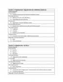 Acción a implementar: Organización de la biblioteca (lectura)