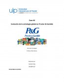 Caso #4 Evolución de la estrategia global en Procter & Gamble