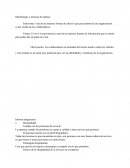 Metodología y técnicas de análisis