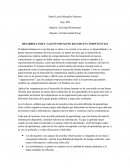 Desarrollo tanlento humano basado en competencias