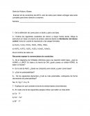 Serie de Ácidos y Bases.