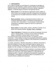 LAS IDEAS ESTÉTICAS DE PLATÓN Y ARISTÓTELES, SU APLICACIÓN A LAS ARTES Y CONSECUENCIAS EN EL MUNDO ANTIGÜO Y EN LA ACTUALIDAD.. Página 4